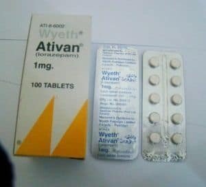 Ativan (Lorazepam) 2 mg