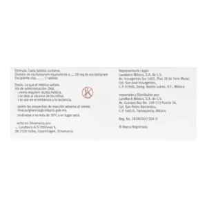 Lexapro (Escitalopram) 10mg